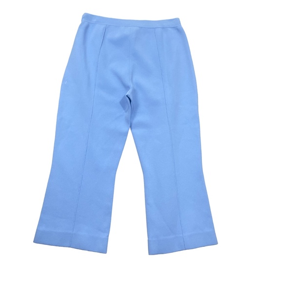 Theory Medium Blue Pull On Elastic‎ Waist Capri’s - Picture 6 of 6